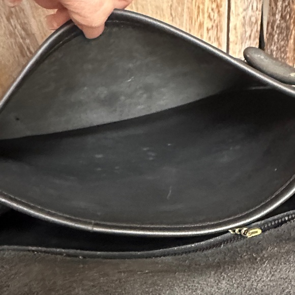 Coach Stewardess 9945 Vintage Black Glove Tanned Cowhide RARE FIND Made in USA - Picture 10 of 16